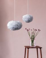 Umage EOS Micro, Lysegrå m/ hvid pendel Umage EOS Micro, Lysegrå m/ hvid pendel