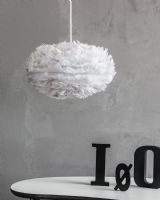 Umage EOS Mini, Lysegrå m/ hvid pendel Umage EOS Mini, Lysegrå m/ hvid pendel