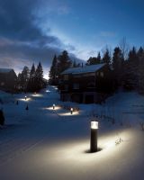 Norlys Egersund 108cm grafit - Udendørs LED pullert lamper Norlys Egersund 108cm grafit - Udendørs LED pullert lamper