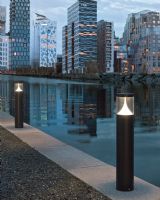 Norlys Egersund 108cm grafit - Udendørs LED pullert lamper Norlys Egersund 108cm grafit - Udendørs LED pullert lamper