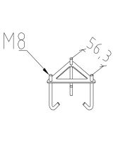 Forankringssæt (205) - for nedstøbning i cement Forankringssæt (205) - for nedstøbning i cement