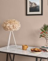 Umage EOS Mini, Lysebrun m/ hvid Tripod Table Umage EOS Mini, Lysebrun m/ hvid Tripod Table