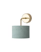 Ebb & Flow Marl Dove Blue - Ø17 - Stofskærm Ebb & Flow Marl Dove Blue - Ø17 - Stofskærm