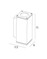 Norlys Sandvik Up/Down LED Væglampe Norlys Sandvik Up/Down LED Væglampe