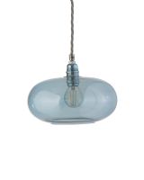 Ebb & Flow Horizon Pendel - Ø21 - Topaz Blue/Sølv Ebb & Flow Horizon Pendel - Ø21 - Topaz Blue/Sølv