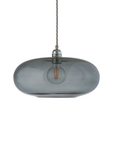 Ebb & Flow Horizon Pendel - Ø36 - Smokey Grey/Sølv Ebb & Flow Horizon Pendel - Ø36 - Smokey Grey/Sølv
