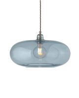 Ebb & Flow Horizon Pendel - Ø36 - Topaz Blue/Sølv Ebb & Flow Horizon Pendel - Ø36 - Topaz Blue/Sølv