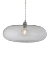 Ebb & Flow Horizon Pendel - Ø45 - Klar/Sølv Ebb & Flow Horizon Pendel - Ø45 - Klar/Sølv