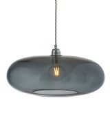 Ebb & Flow Horizon Pendel - Ø45 - Smokey Grey/Sølv Ebb & Flow Horizon Pendel - Ø45 - Smokey Grey/Sølv