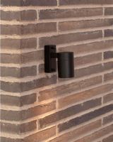 Nordlux Tin Væglampe - Sort - Udendørs Nordlux Tin Væglampe - Sort - Udendørs