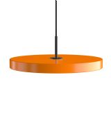 Asteria Pendel - Orange m. sort cover Asteria Pendel - Orange m. sort cover