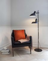Halo Design Metropole Gulvlampe 2-arme - Sort