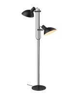 Halo Design Metropole Gulvlampe 2-arme - Sort