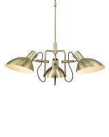 Halo Design Metropole 3 Lysekrone - Messing Halo Design Metropole 3 Lysekrone - Messing