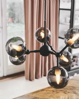 Halo Design Atom Pendel Røg/Sort Halo Design Atom Pendel Røg/Sort