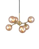 Halo Design Atom Pendel - Ø45 - Rav/Messing Halo Design Atom Pendel - Ø45 - Rav/Messing