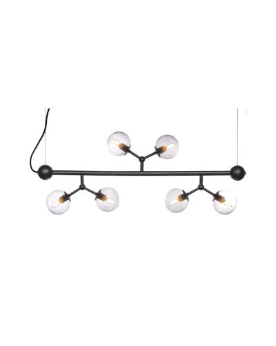 Halo Design Atom Mini Langbordspendel Røg/Sort Halo Design Atom Mini Langbordspendel Røg/Sort