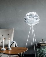 Umage Tripod Floor Lampestativ - Hvid m/ Pine Medium Umage Tripod Floor Lampestativ - Hvid m/ Pine Medium