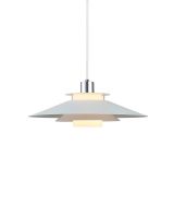 Halo Design Rivoli Pendel Ø40 Hvid/Krom Halo Design Rivoli Pendel Ø40 Hvid/Krom