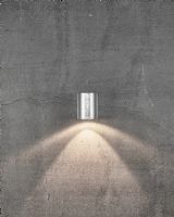 Nordlux Canto 2 Up/Down Væglampe - Galvaniseret Stål Nordlux Canto 2 Up/Down Væglampe - Galvaniseret Stål