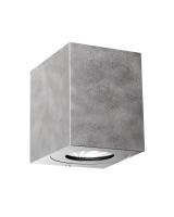 Nordlux Canto Kubi 2 Up/Down Væglampe - Galvaniseret Stål Nordlux Canto Kubi 2 Up/Down Væglampe - Galvaniseret Stål