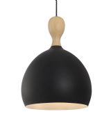 Halo Design Dueodde Pendel - Sort/Metal - Ø30