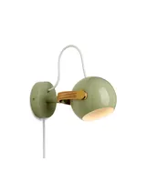 DC Væglampe Salviegrøn Ø12 fra Halo Design