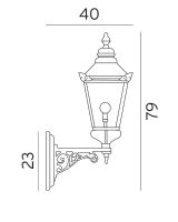 Norlys Chelsea Væglampe - Kobber - 954 - Mål Norlys Chelsea Væglampe - Kobber - 954 - Mål