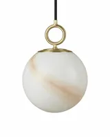Stockholm Pendel Ø18 Marmorbrun fra Halo Design - billede 1 Stockholm Pendel Ø18 Marmorbrun fra Halo Design - billede 1