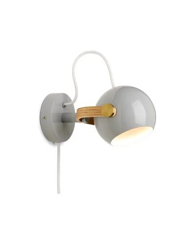 DC Væglampe Grå fra Halo Design DC Væglampe Grå fra Halo Design