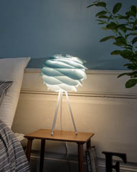 Tripod Table, Hvid med Carmina Mini Tripod Table, Hvid med Carmina Mini