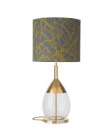 Ebb & Flow Branches - Grå/Okker m/ Lute bordlampe Ebb & Flow Branches - Grå/Okker m/ Lute bordlampe