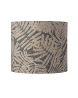 Ebb & Flow Fern Leaves Wild - Grå - Ø35 - Stofskærm