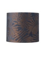 Ebb & Flow Fern Leaves Wild - Blå - Ø35 - Stofskærm