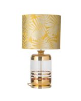 Ebb & Flow Fern Leaves Wild - Gul m/ Pillar bordlampe Ebb & Flow Fern Leaves Wild - Gul m/ Pillar bordlampe