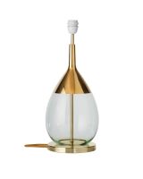 Ebb & Flow Lute Lampefod - Grøn/Guld - Guld base Ebb & Flow Lute Lampefod - Grøn/Guld - Guld base