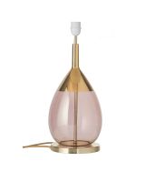 Ebb & Flow Lute Lampefod - Obsidian/Guld - Guld base Ebb & Flow Lute Lampefod - Obsidian/Guld - Guld base