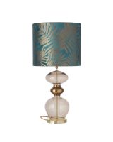 Ebb & Flow Futura Lampefod - Kastanie m/ SH101026 lampeskærm Ebb & Flow Futura Lampefod - Kastanie m/ SH101026 lampeskærm