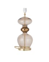 Ebb & Flow Futura Lampefod - Kastanie - Guld base Ebb & Flow Futura Lampefod - Kastanie - Guld base