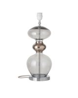 Ebb & Flow Futura Lampefod - Grå - Sølv base Ebb & Flow Futura Lampefod - Grå - Sølv base