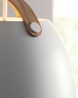 Halo Design Oslo Bordampe - Hvid - Ø16 Halo Design Oslo Bordampe - Hvid - Ø16