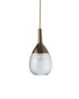 Ebb & Flow Lute, 14cm Klar/Kobber Ebb & Flow Lute, 14cm Klar/Kobber