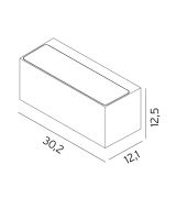 Norlys Asker Big Up/Down LED Væglampe Norlys Asker Big Up/Down LED Væglampe