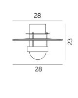 Norlys Bergen Loftlampe - Udendørs Norlys Bergen Loftlampe - Udendørs