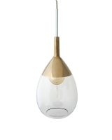 Ebb & Flow Lute, 22cm Klar/Platinium Ebb & Flow Lute, 22cm Klar/Platinium