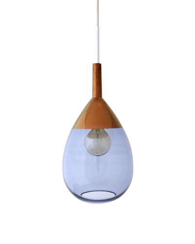 Ebb & Flow Lute, 22cm Blå/Kobber Ebb & Flow Lute, 22cm Blå/Kobber