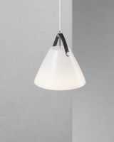 Nordlux Strap 27 - Opal m/ sort rem