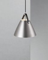 Nordlux Strap 27 - Børstet stål m/ sort rem Nordlux Strap 27 - Børstet stål m/ sort rem