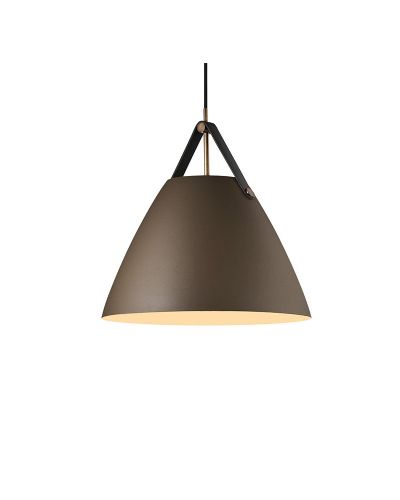 Nordlux Strap 36 - Beige m/ sort rem Nordlux Strap 36 - Beige m/ sort rem