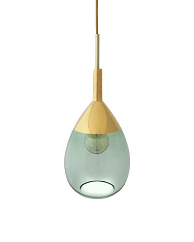 Ebb & Flow Lute, 22cm Grøn/Guld Ebb & Flow Lute, 22cm Grøn/Guld